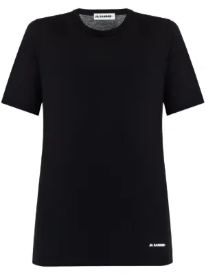 Jil Sander ロゴ Tシャツ | ブラック | FARFETCH JP