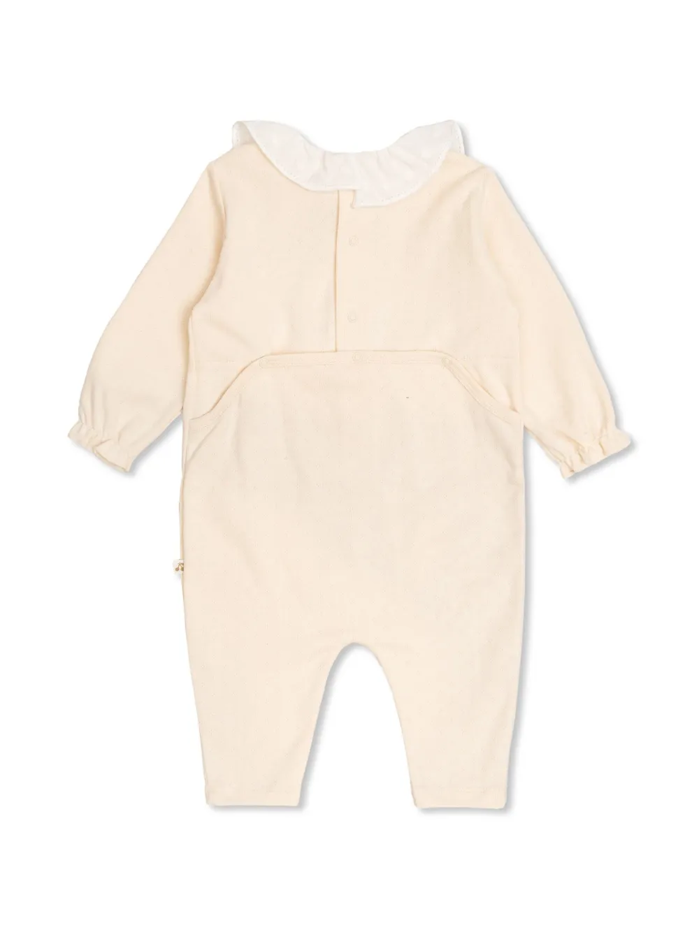 Bonpoint organic cotton romper - Beige