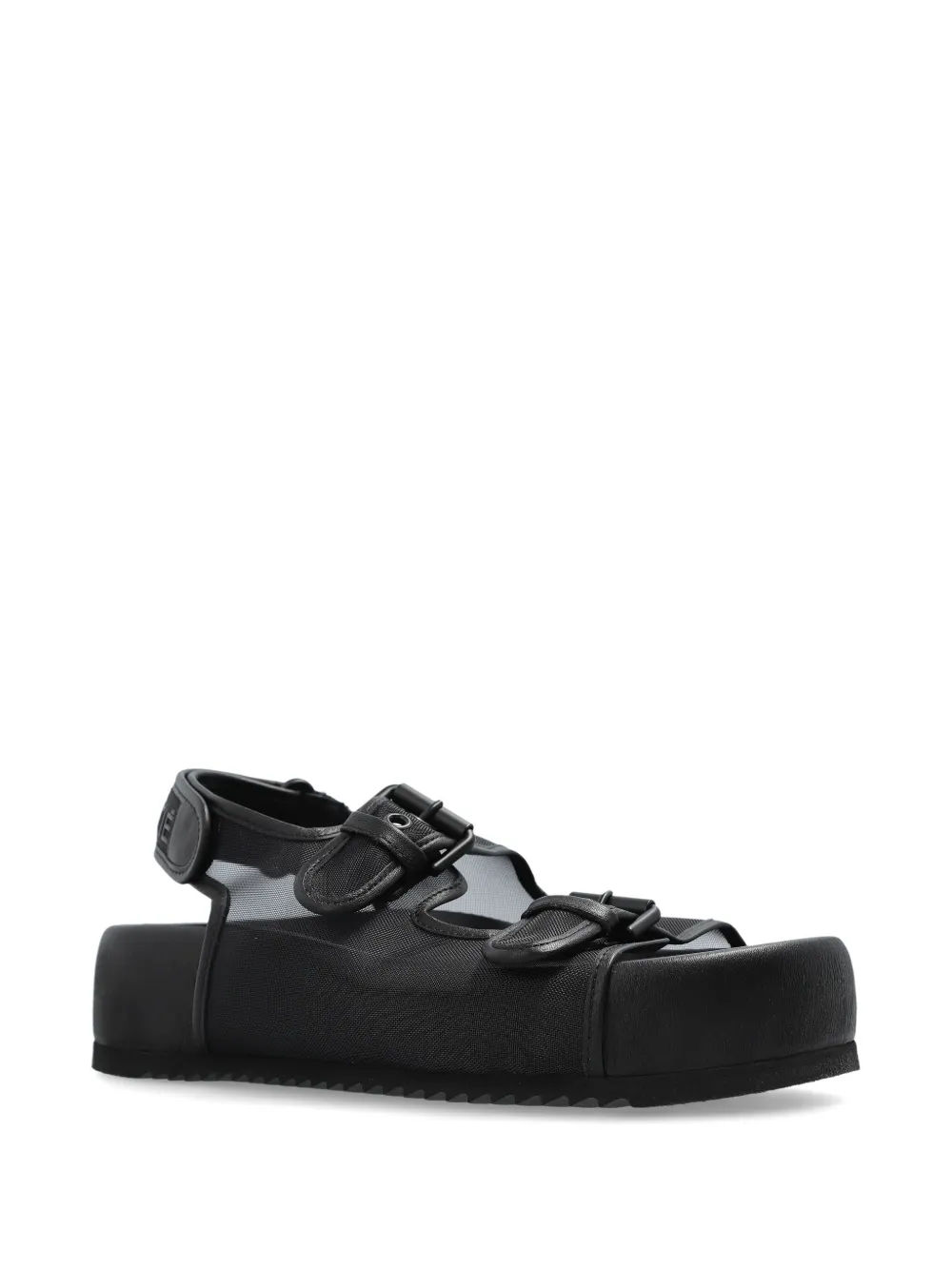 Vic Matie Tulle sandals - Zwart