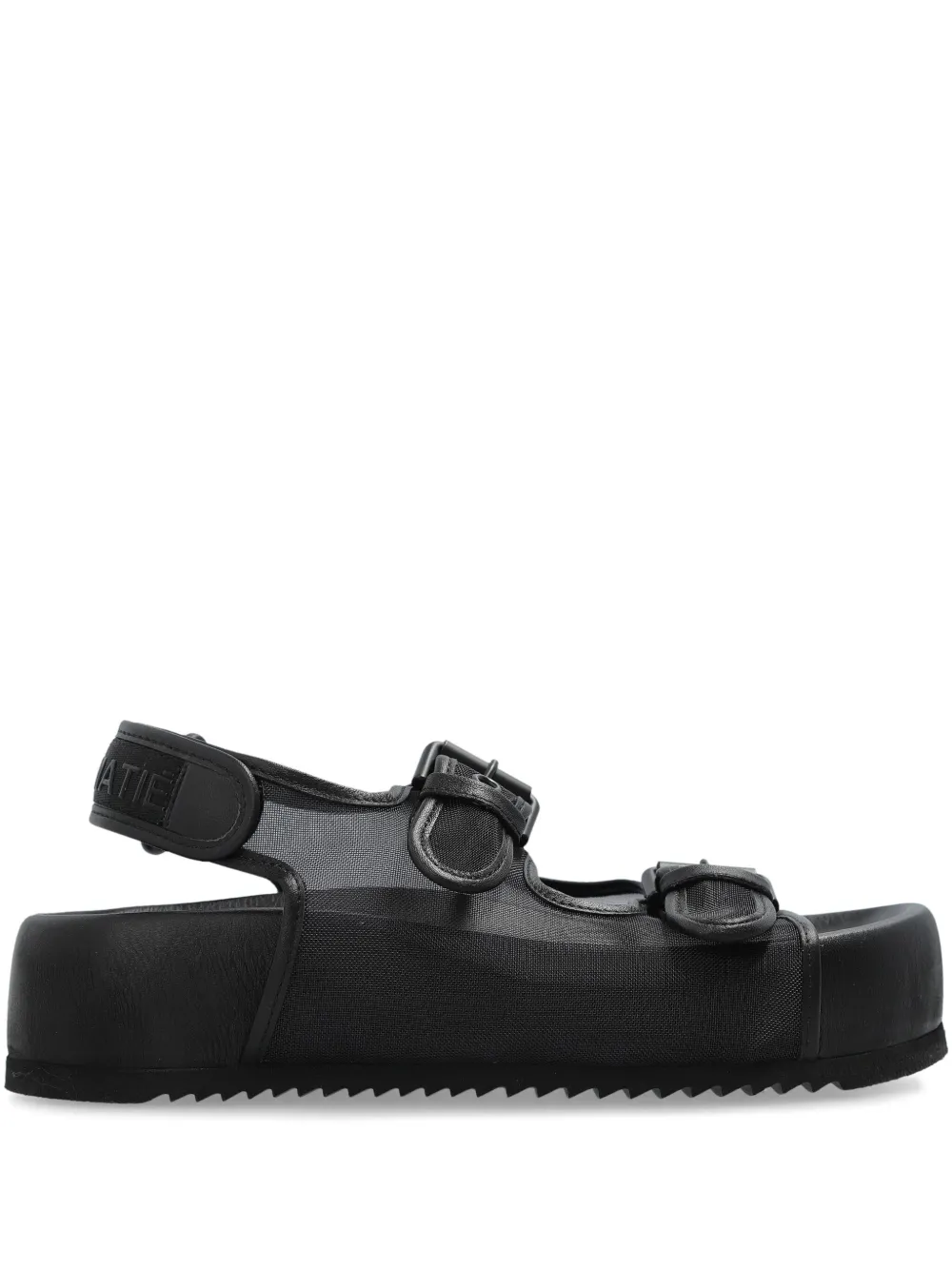 Vic Matie Tulle sandals Black