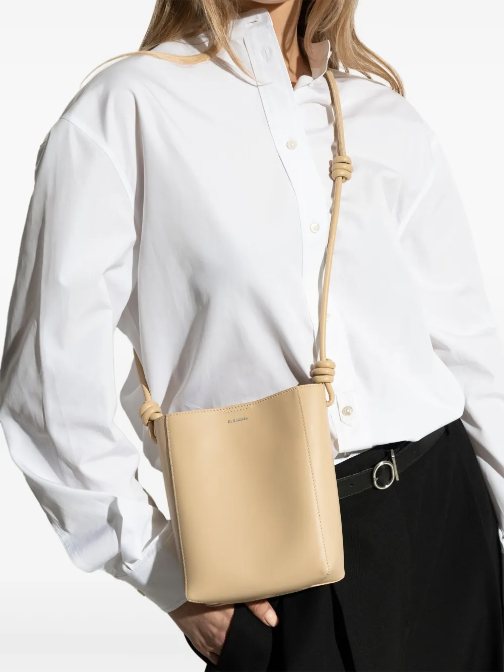 Jil Sander Giro crossbody bag - Beige