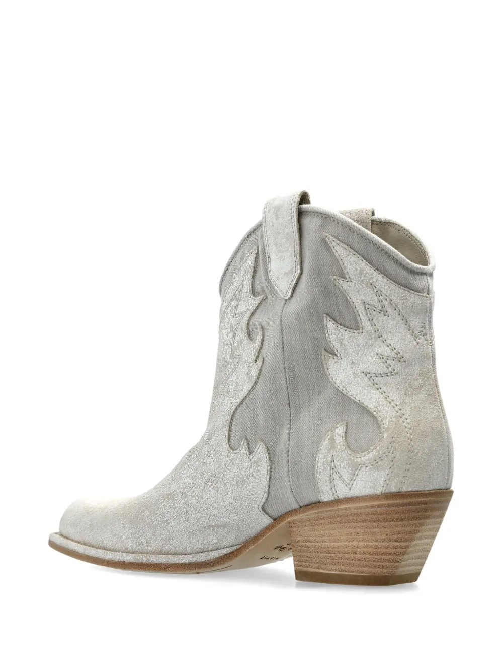 Vic Matie leather boots Grey