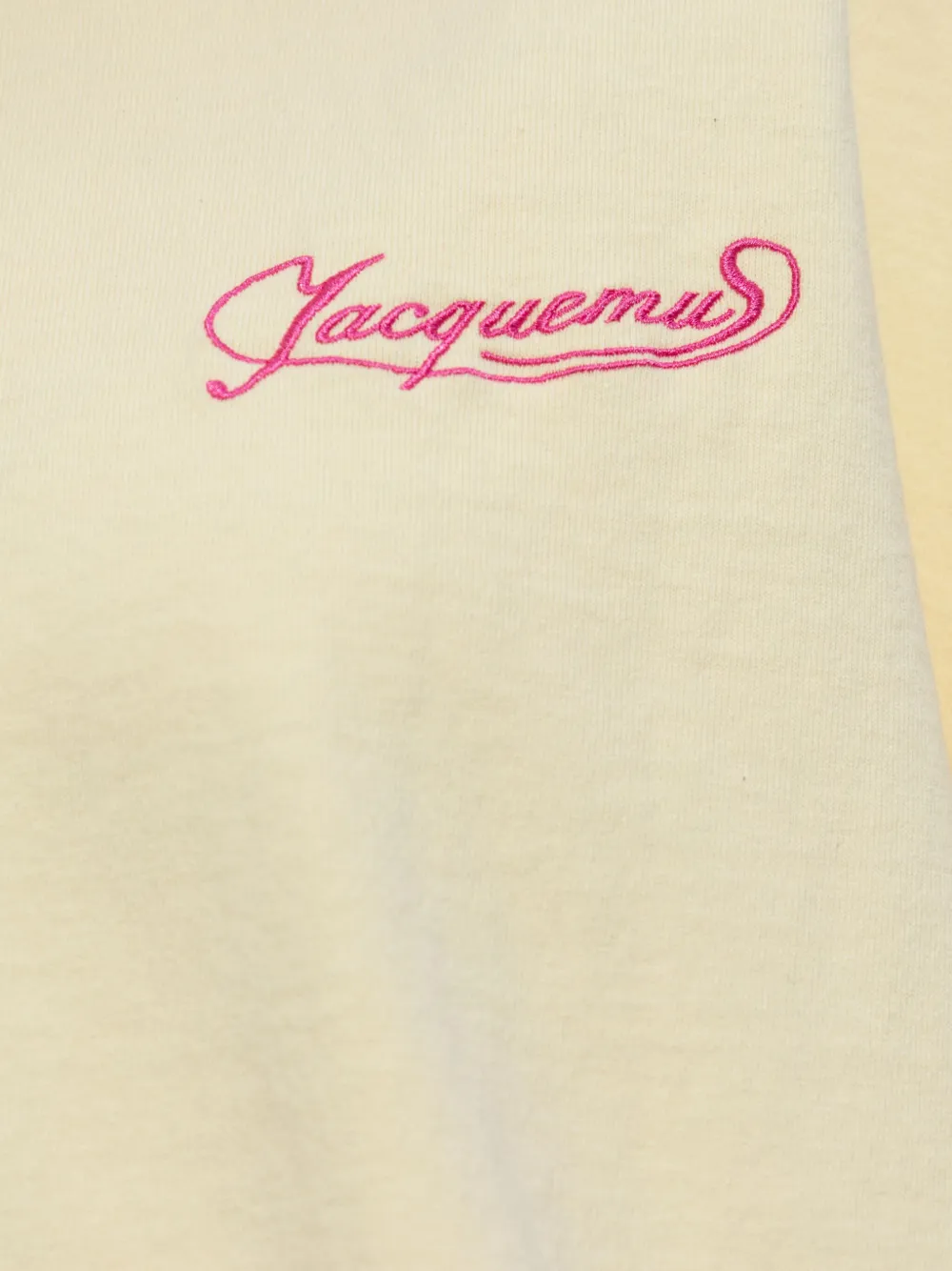 Jacquemus Corto T-shirt Beige