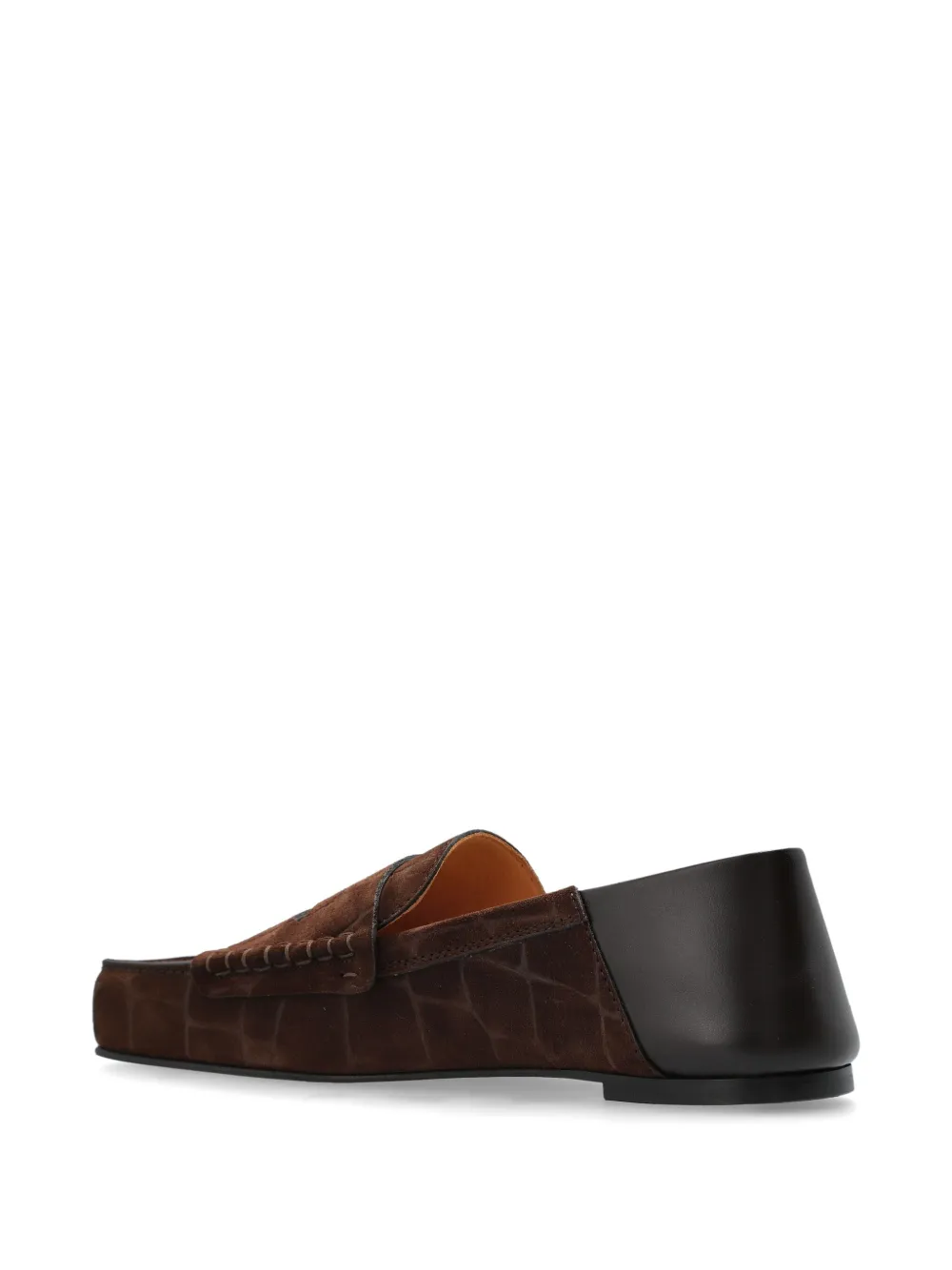 Jacquemus The Carré suède loafers Bruin