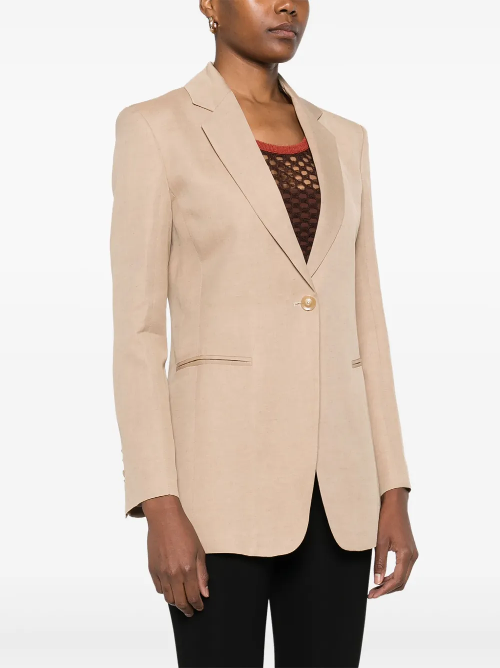 DONDUP SINGLE-BREASTED BLAZER