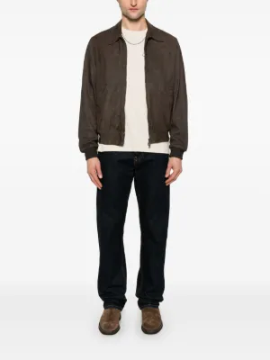 GIORGIO BRATO ♫ ファー付き キャメルレザージャケット 40 Giorgio brato leather jacket - Gem