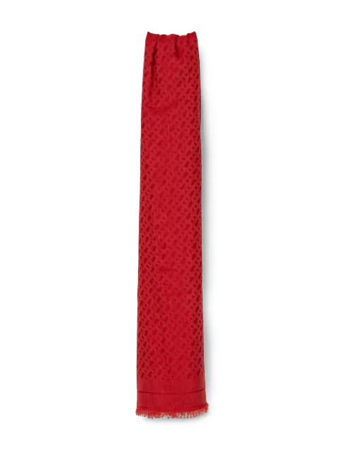 BOSS Jacquard-Schal mit Monogrammmuster