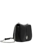 BOSS chain-strap logo-plaque satchel bag - Black