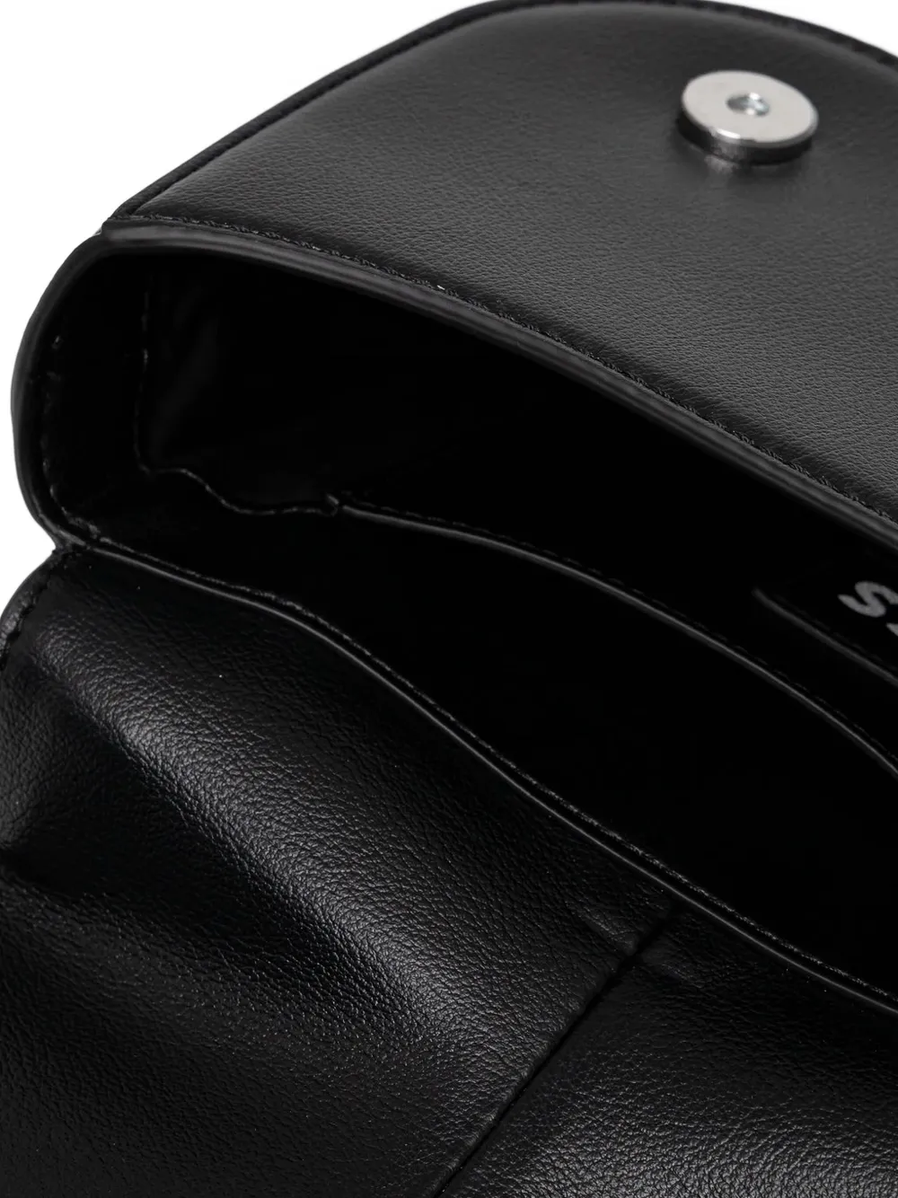 Hugo Boss Chain-strap Logo-plaque Satchel Bag In Black