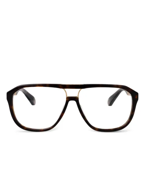 Philipp Plein lentes con armazón estilo piloto