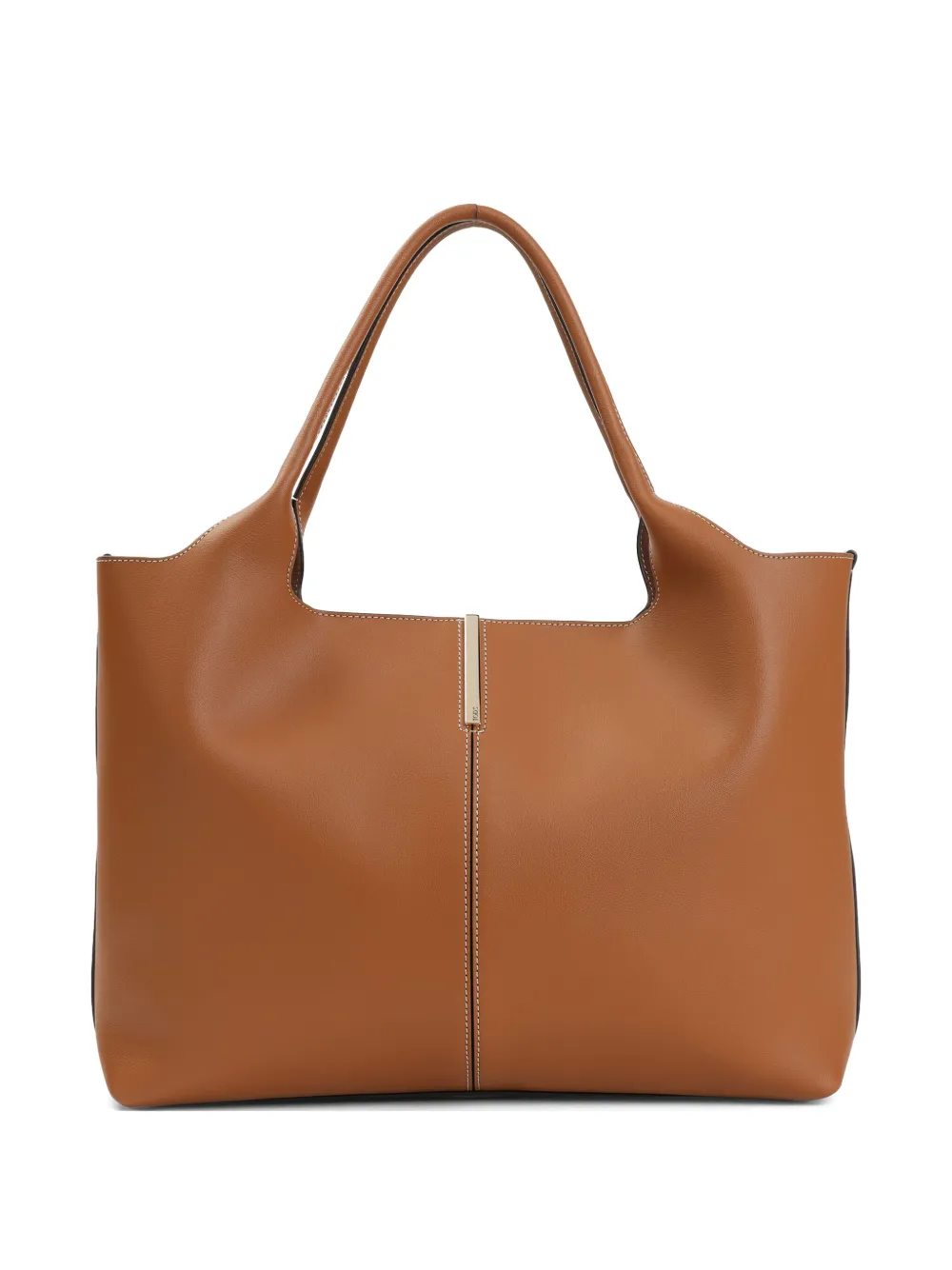 Tod's - medium-small leather tote bag - women