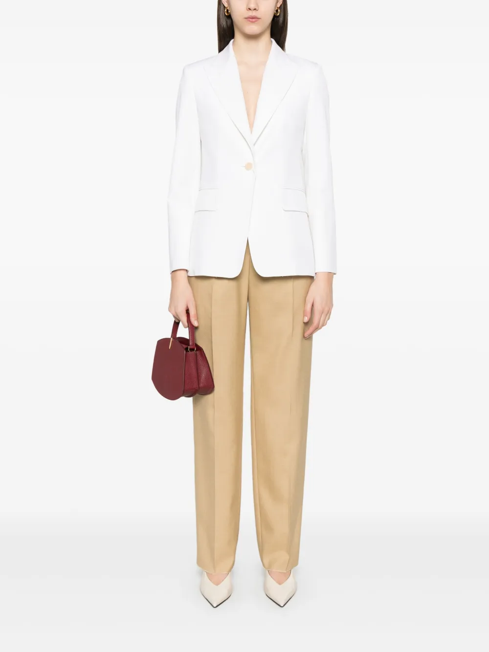 Max Mara Palchi blazer - Wit