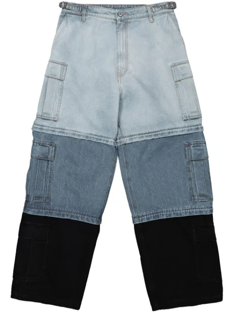 VETEMENTS Deconstructed Triple cargo trousers