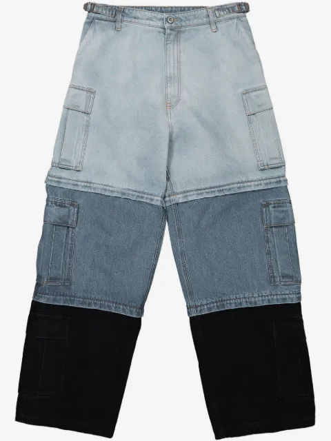 VETEMENTS Deconstructed Triple cargo trousers