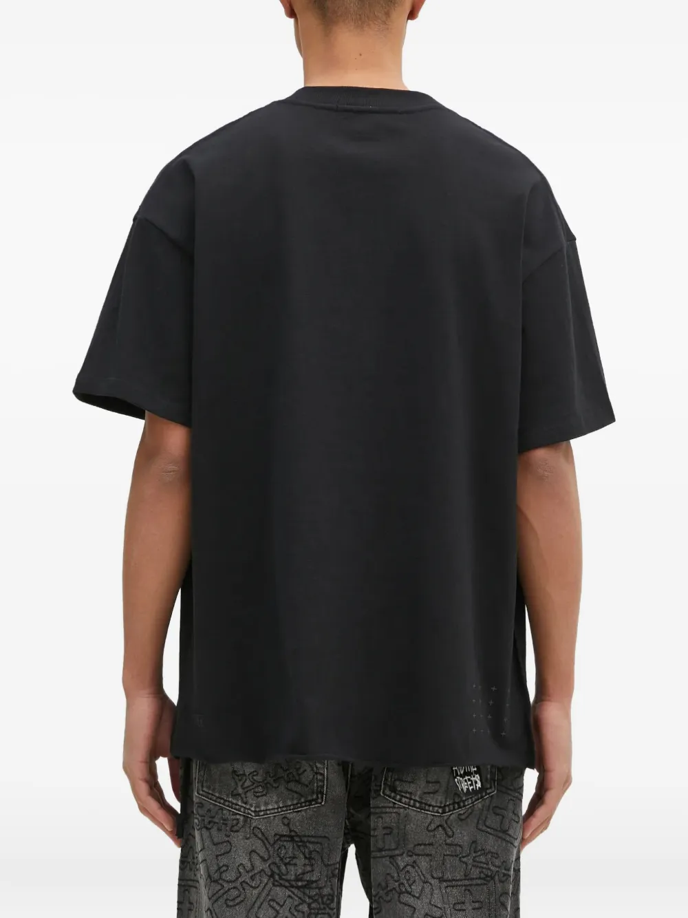 Ksubi logo-motif T-shirt Zwart