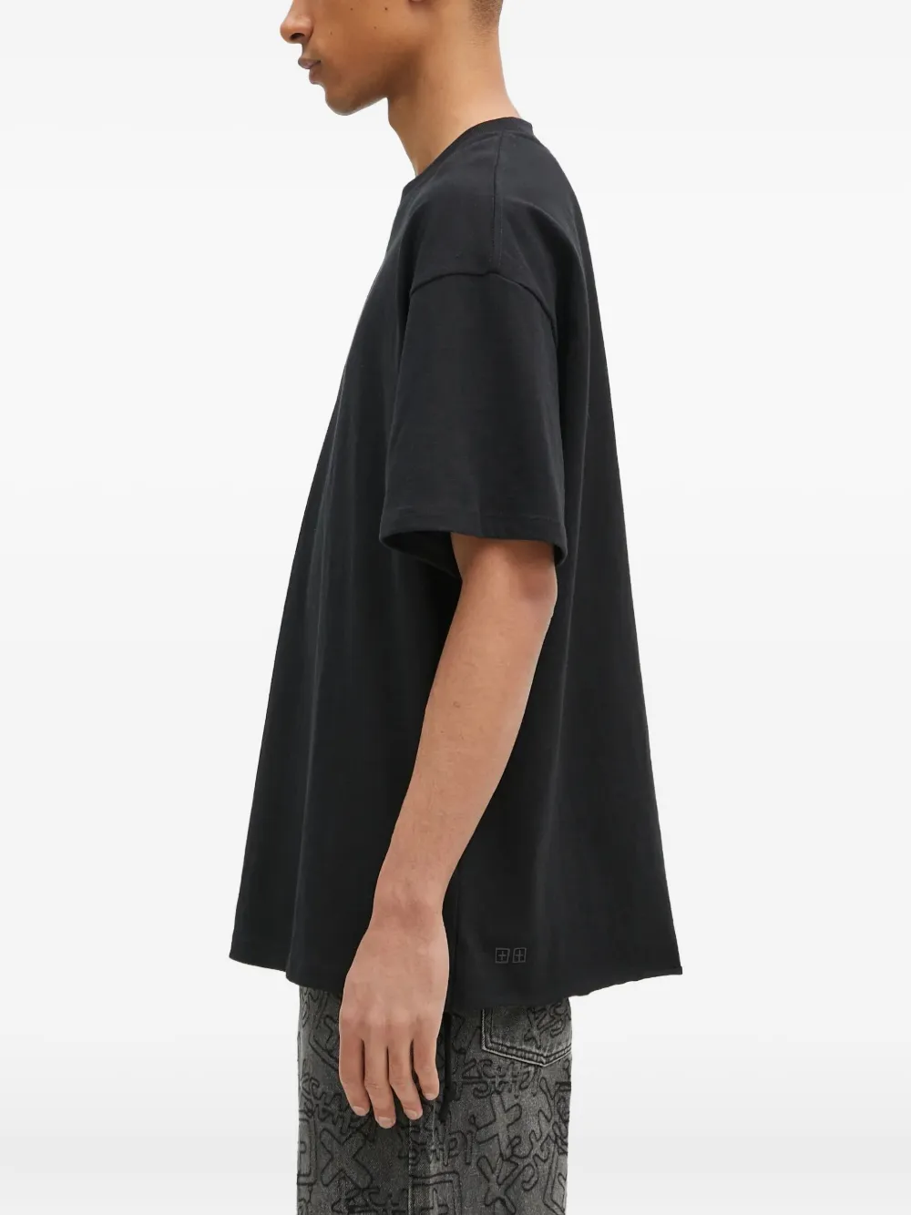 Ksubi logo-motif T-shirt Zwart