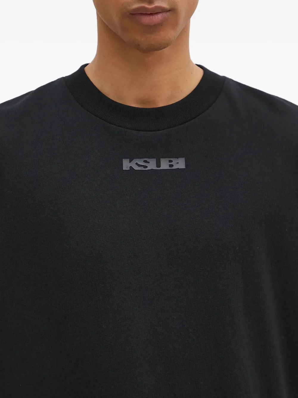 Ksubi logo-motif T-shirt Zwart