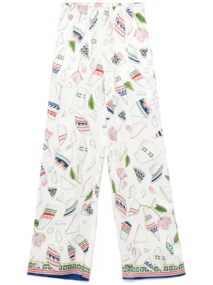 Casablanca Straight-Leg Pants for Women - FARFETCH