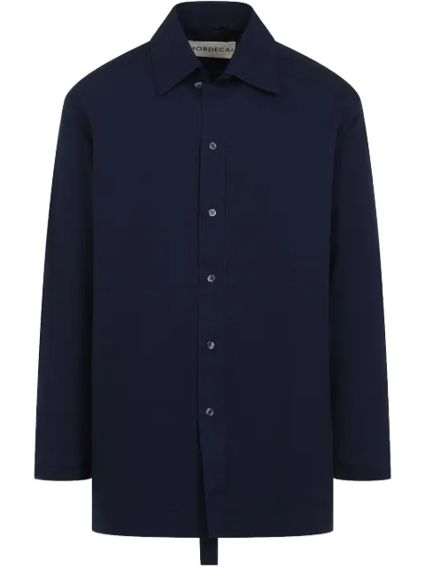 MORDECAI camisa con detalle de rayas