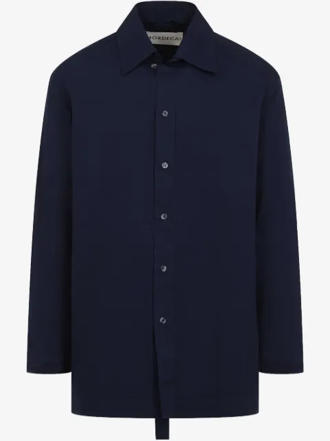 MORDECAI camisa con detalle de rayas