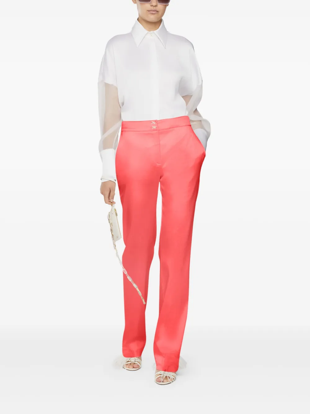 Genny tailored trousers - Roze