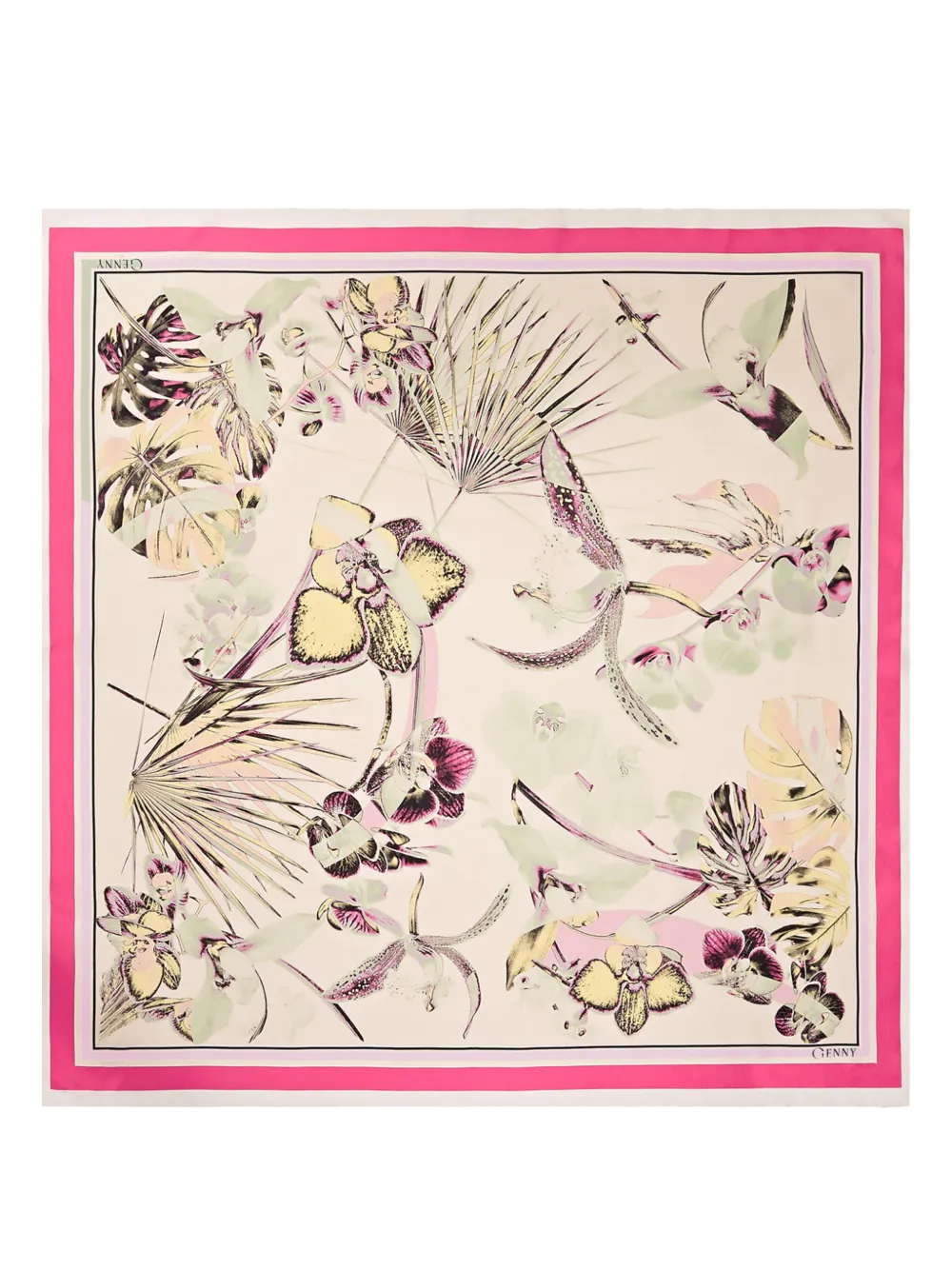 Jungle Flower scarf