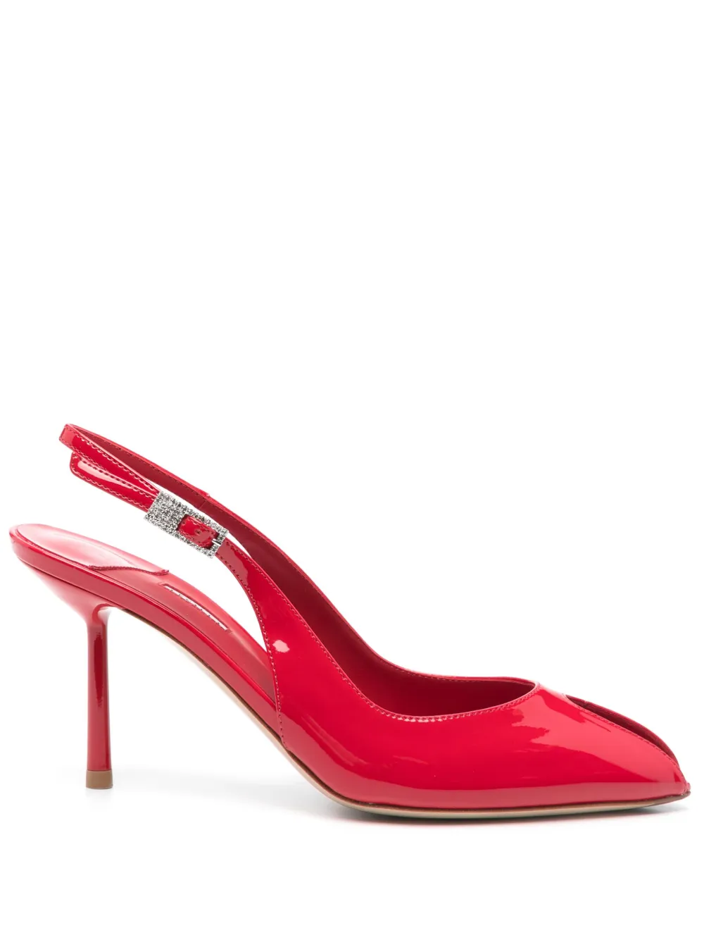 Le Silla 90mm Clivage pumps Red