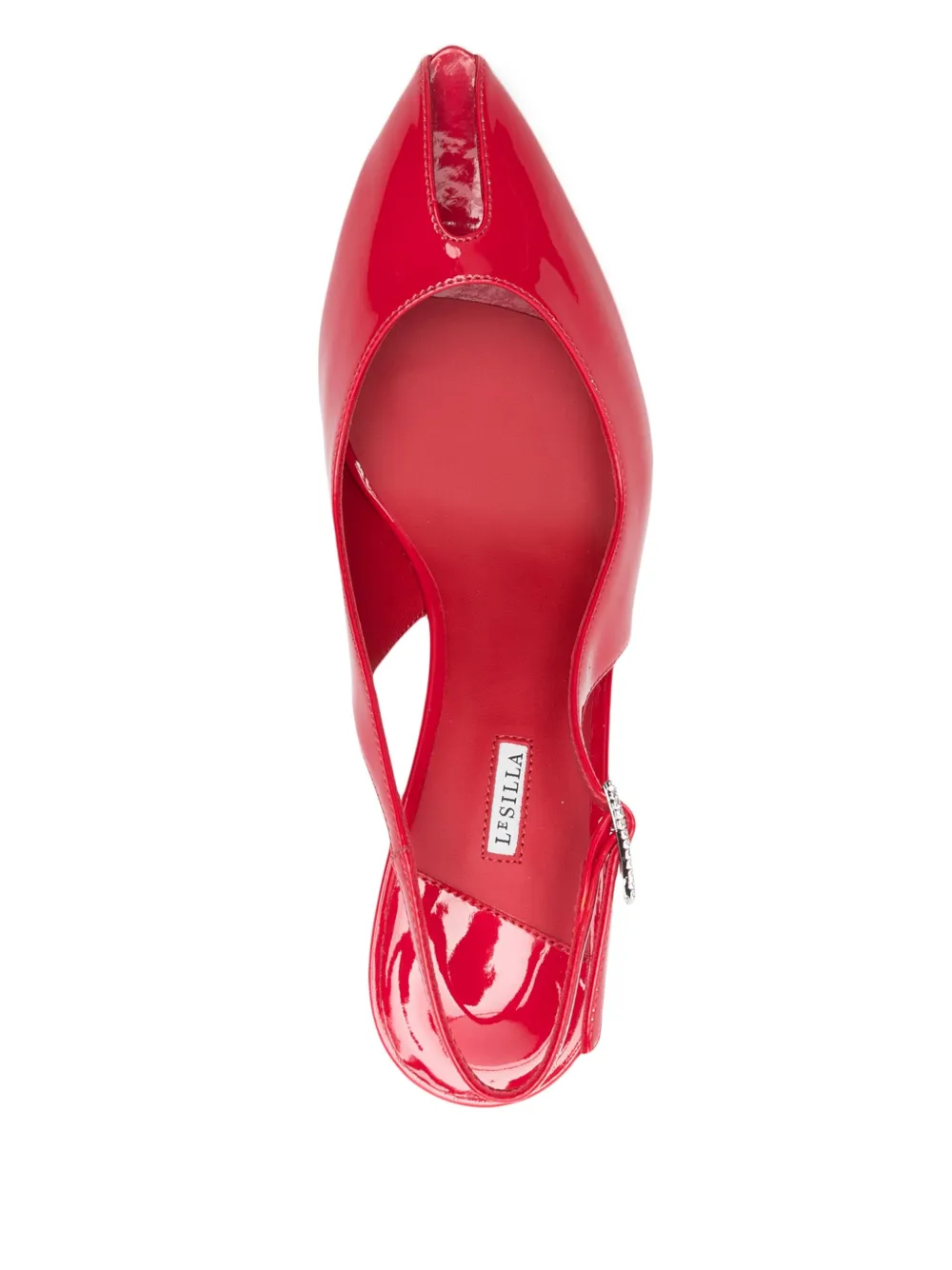 Le Silla 90mm Clivage pumps Red