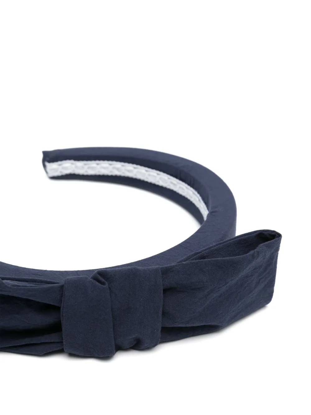 Mi Mi Sol Haarband met strikpatroon - Blauw