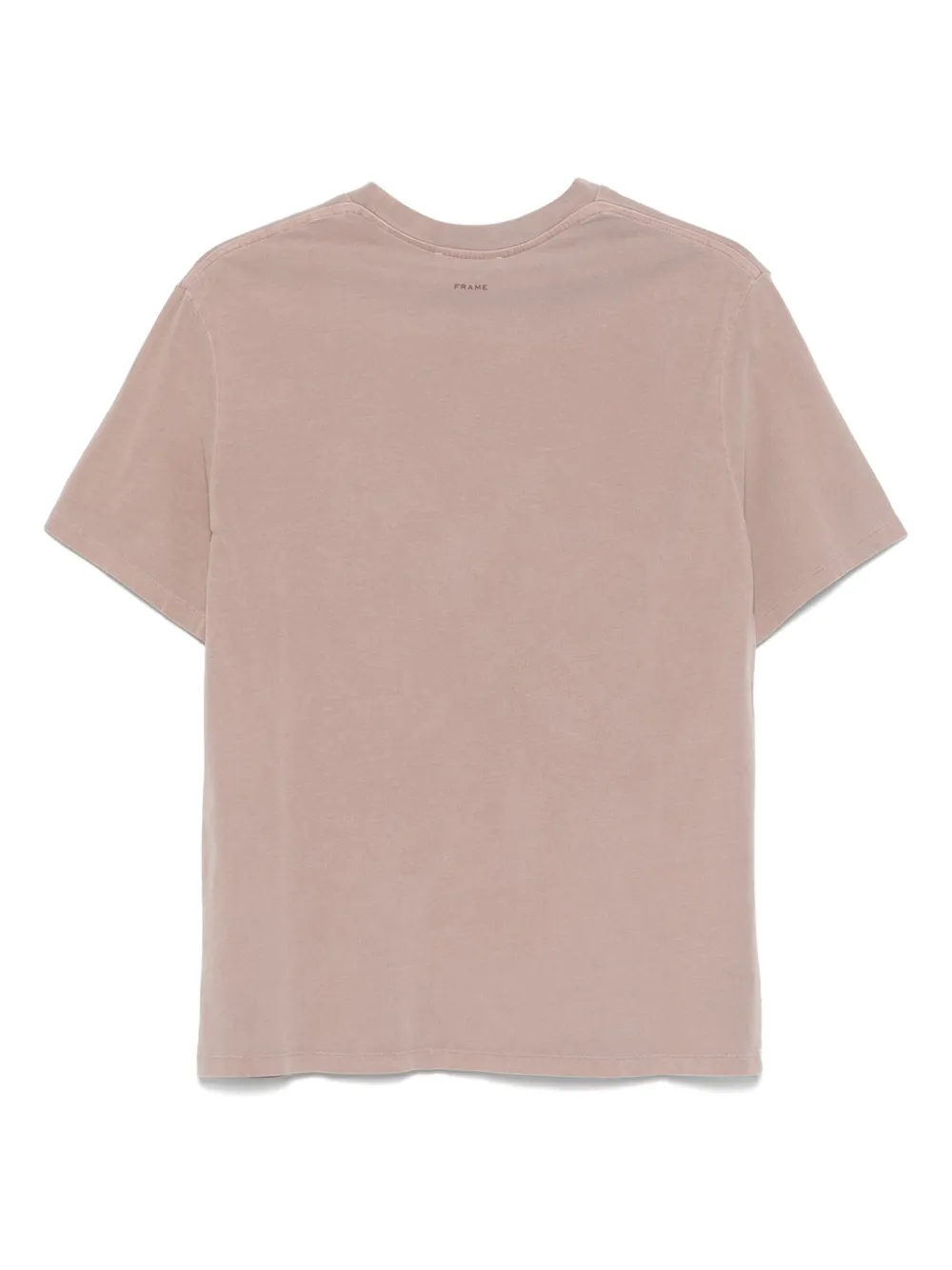 FRAME Katoenen T-shirt - Roze