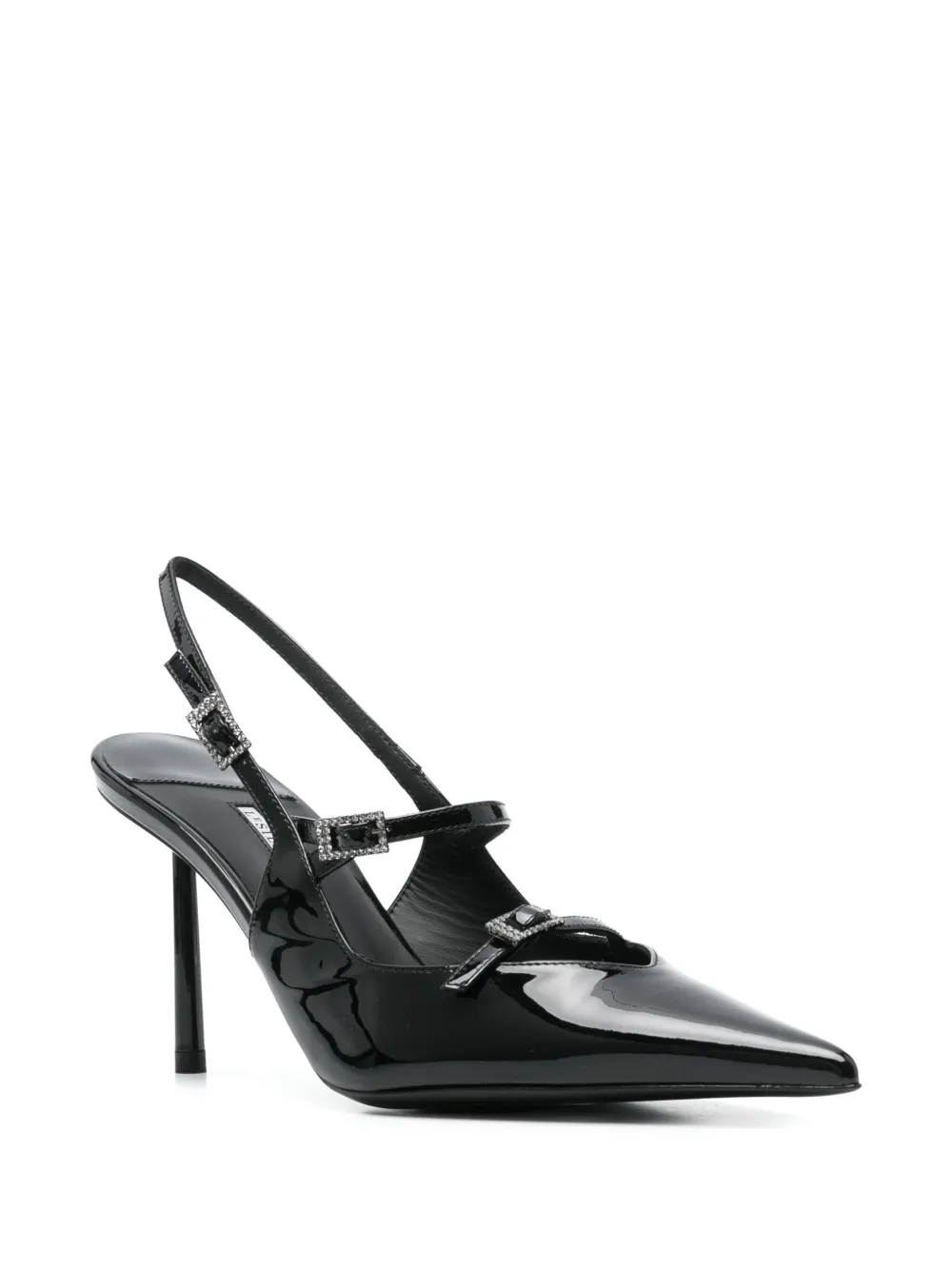 Le Silla 80mm Bella slingback pumps Black