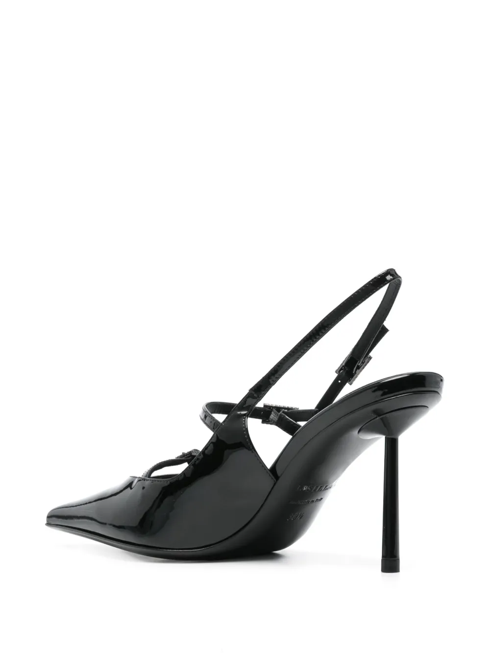 Le Silla 80mm Bella slingback pumps Black