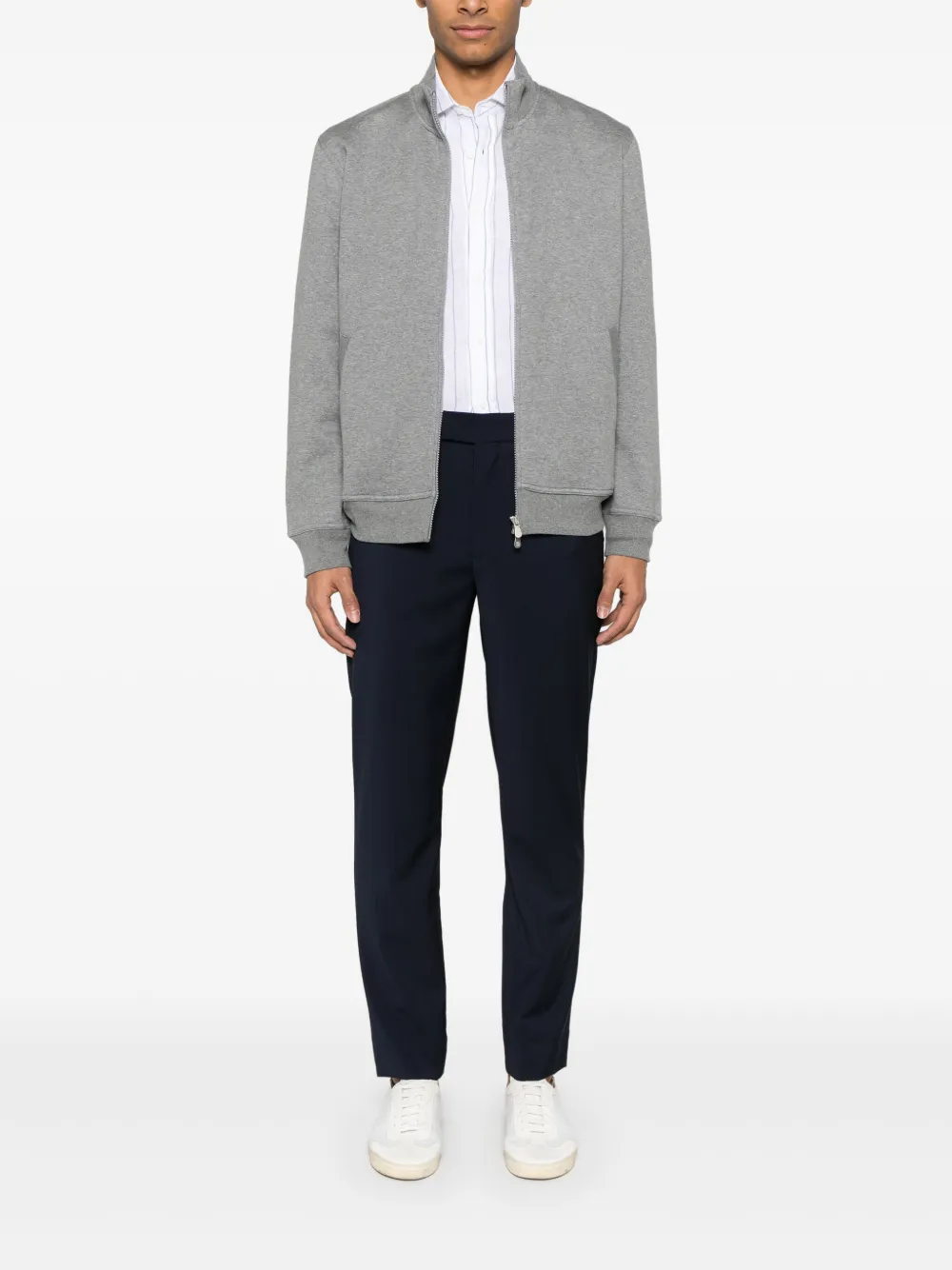 brunellocucinelli Brunello Cucinelli Sweater met gemêleerd-effect - Grijs