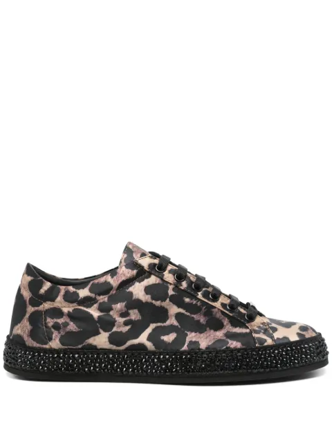 Le Silla leopard-print sneakers