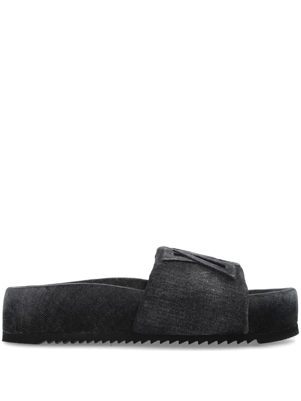 Vic Matie Denim slippers Grijs