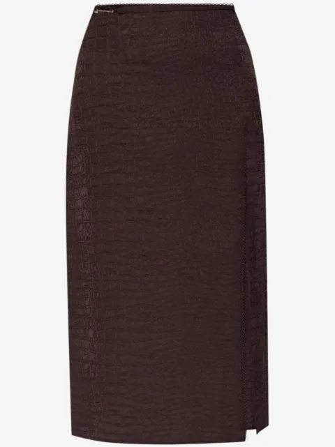 Jacquemus falda midi Notte