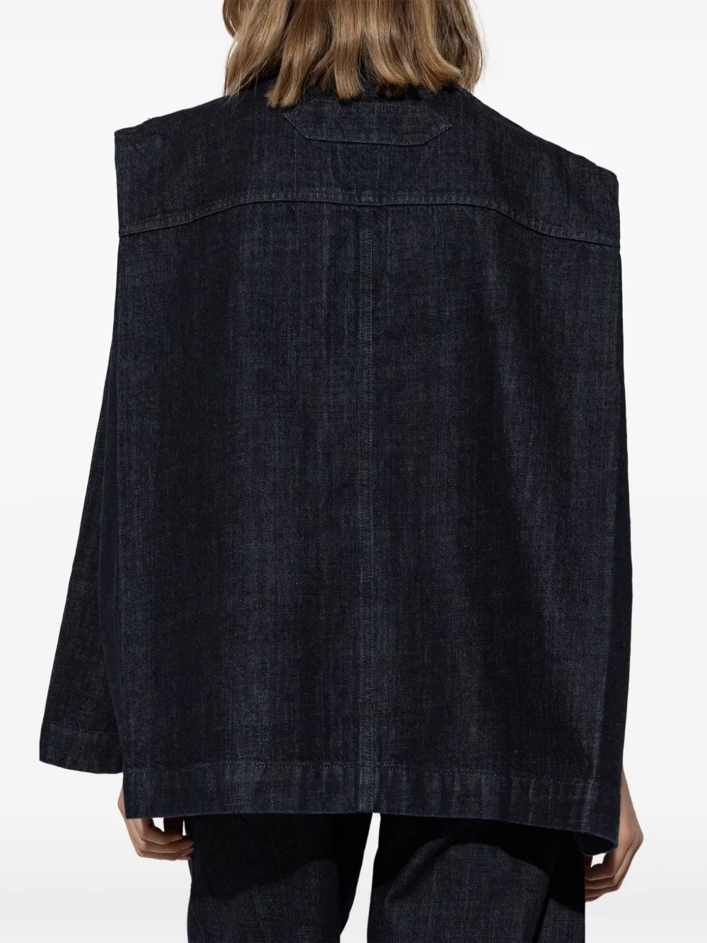 Jacquemus Gilet Salon Ne-nîmes In Blue