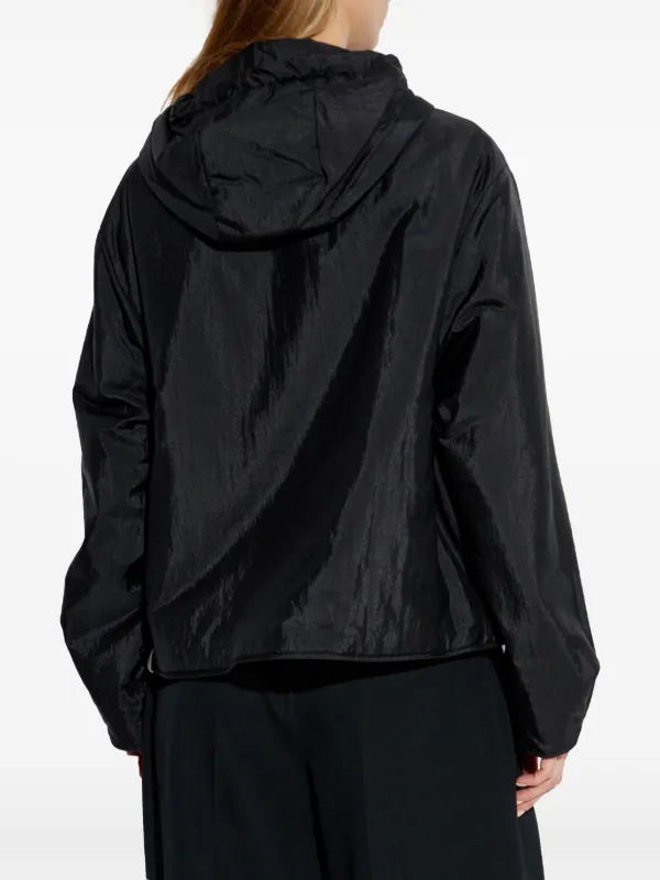 Jil Sander Hooded Jacket | Black | FARFETCH AO