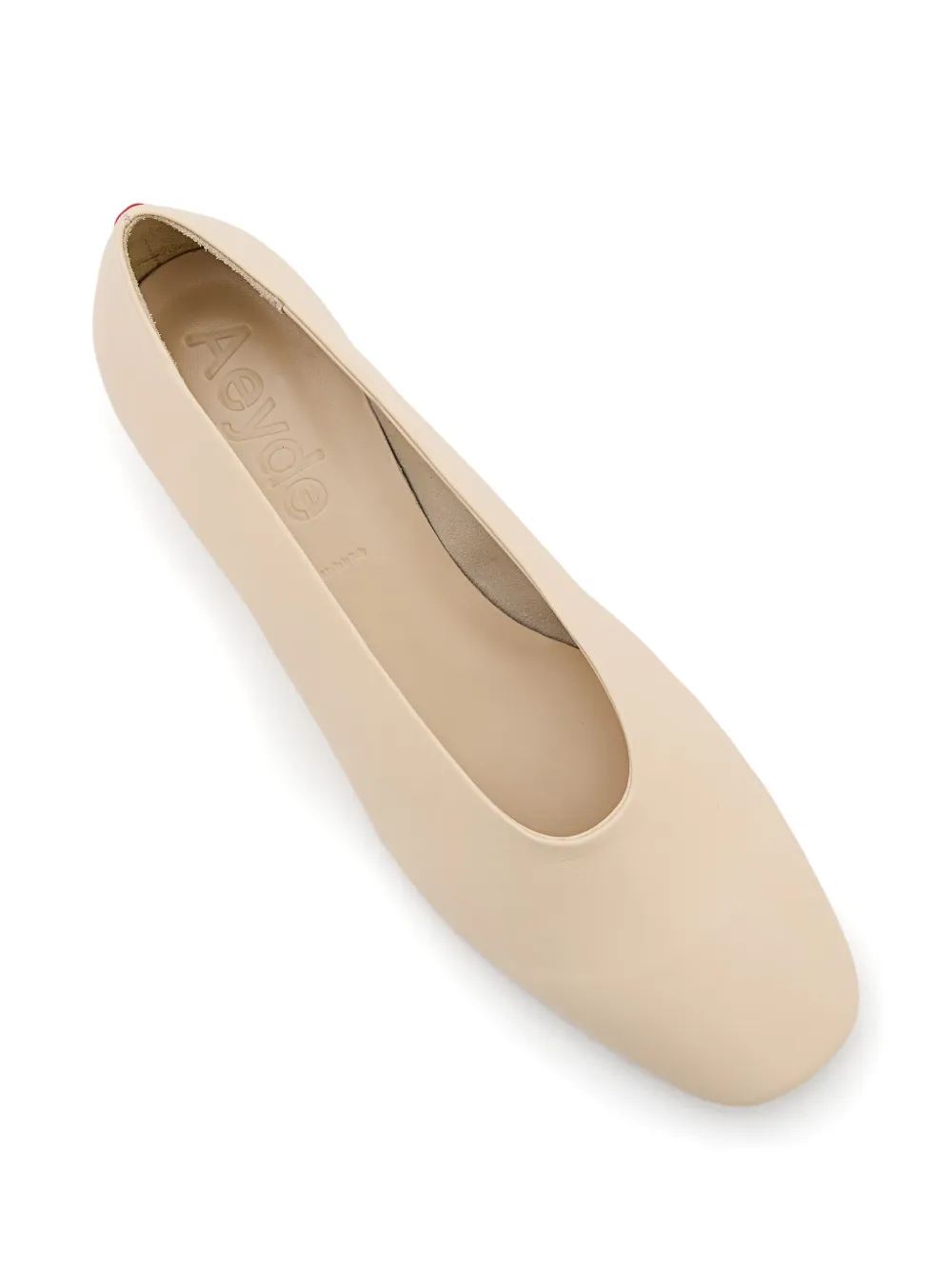 Aeyde 25mm leather pumps Neutrals