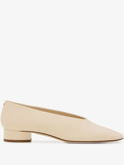 Aeyde 25mm leather pumps 