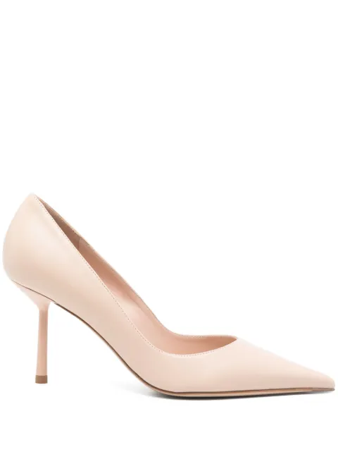 Le Silla 90mm leather pumps