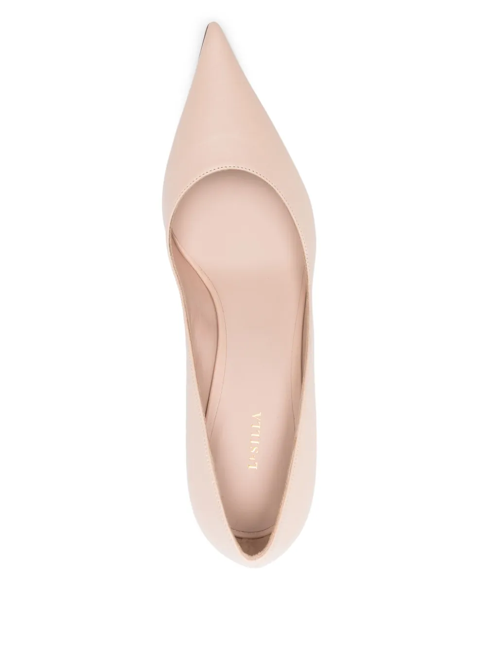 Le Silla 90mm leather pumps Pink