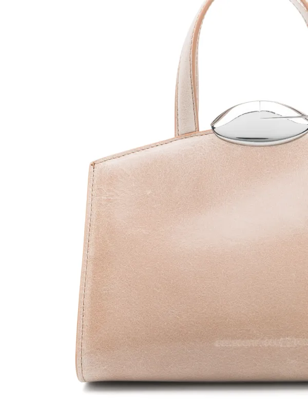BENEDETTA BRUZZICHES SS25012060RHINESTONE 関税送料込 Benedetta Bruzziches Serena La Petite Tote Bag | Neutrals