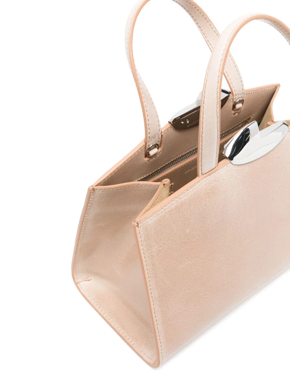 Benedetta Bruzziches Serena La Petite Tote Bag In Neutrals