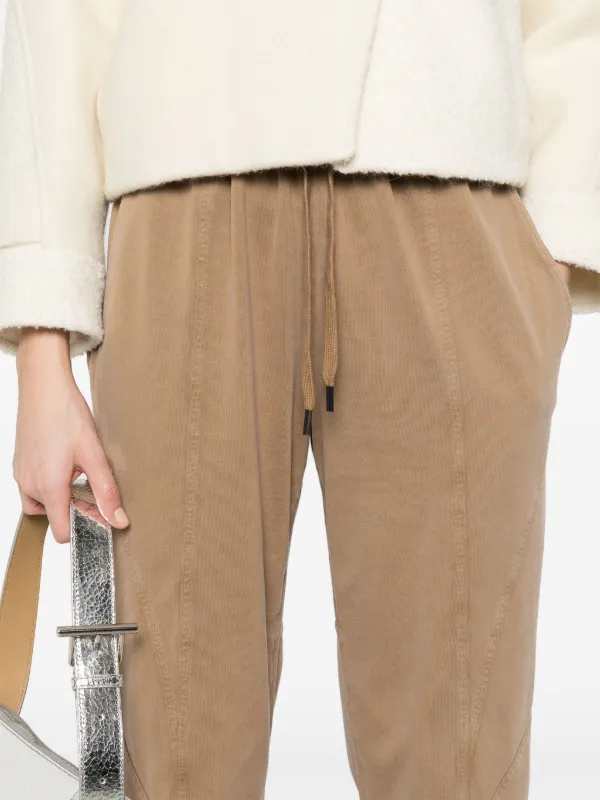 MARANT ÉTOILE Regina Trousers | Brown | FARFETCH JO