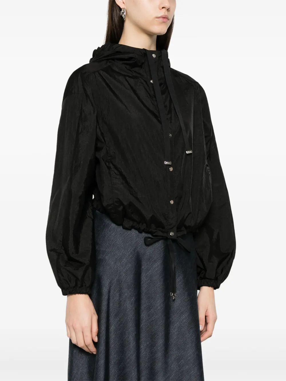 Herno Jack met capuchon Zwart