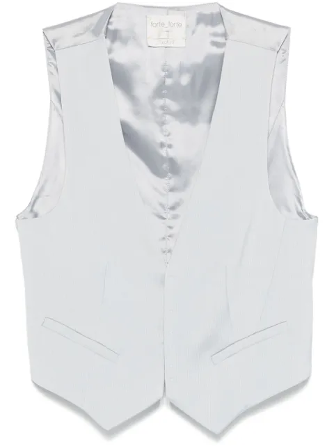 Forte Forte textured waistcoat