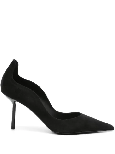 Le Silla 90mm suede pumps