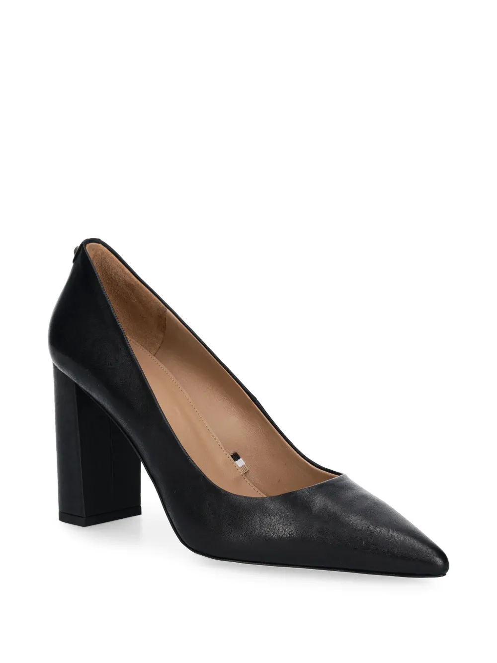 BOSS leather pumps Black