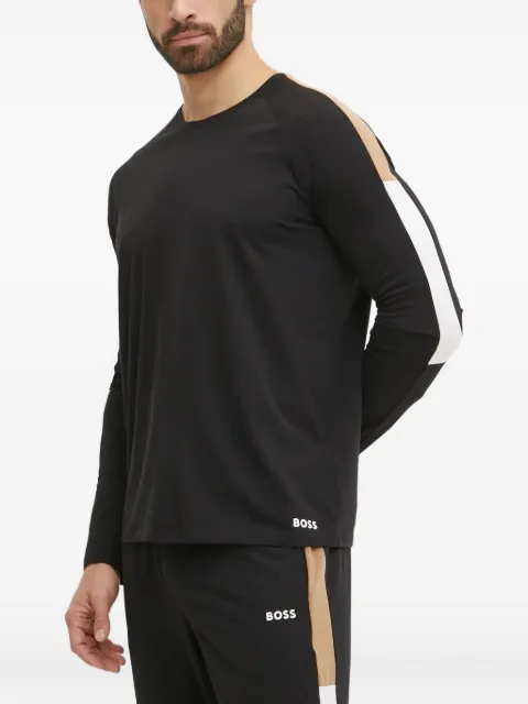 BOSS logo-print pyjamas